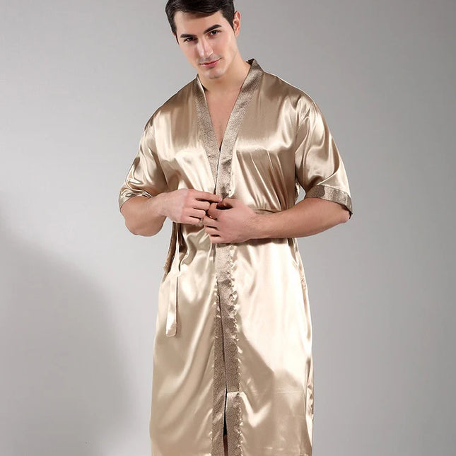 Long Kimono Dressing Gown