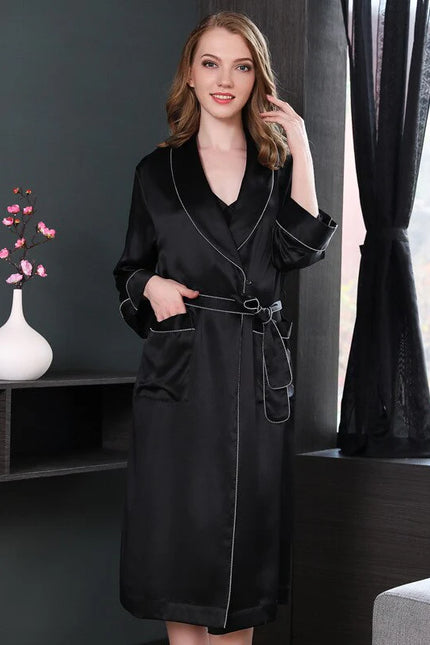 Peignoir Femme Soie Long