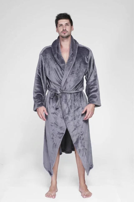Miesten Xxl Fleece Kylpytakki