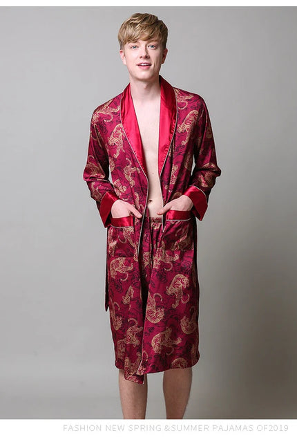 Pyjama Homme Japonais-Peignoir Avenue