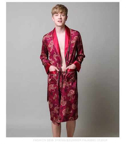 Pyjama Homme Japonais-Peignoir Avenue