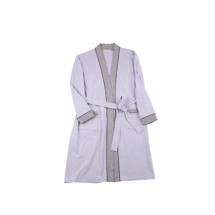 Peignoir Hommes Coton Bicolore