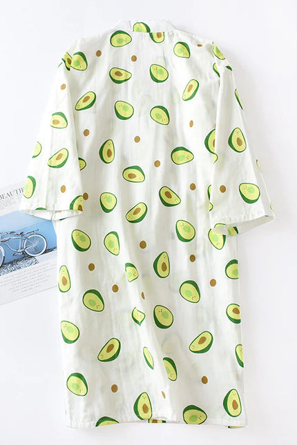 Avokado Kuvio Kimono