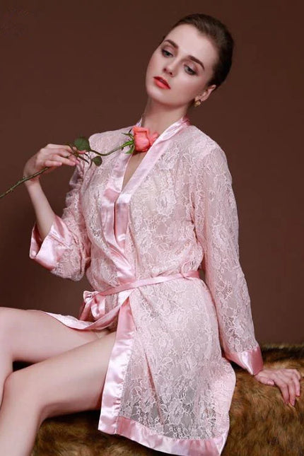 Déshabillé Kimono Dentelle
