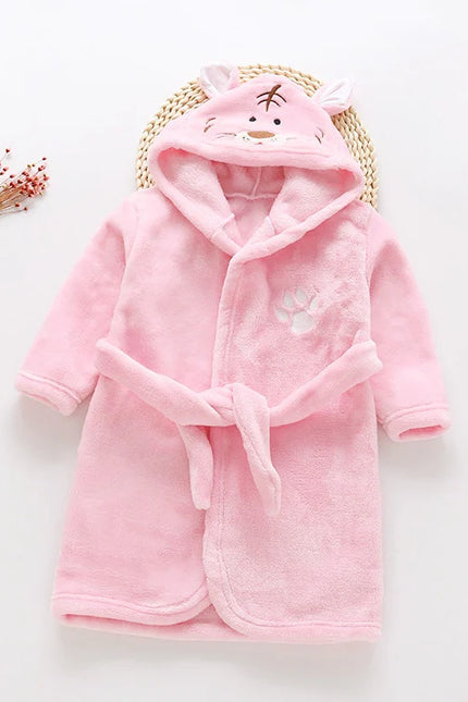 Peignoir Bébé Rose