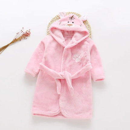 Peignoir Bébé Rose