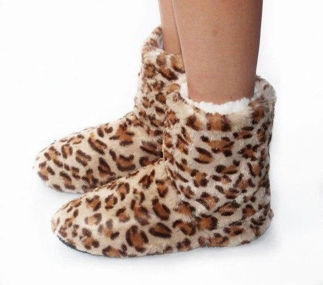 Chaussons Chaussettes Leopard
