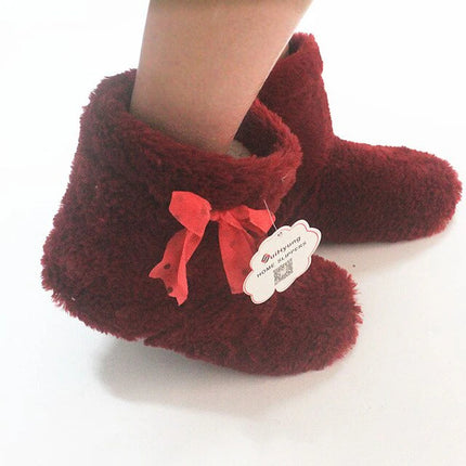 Chaussons Chaussettes Rouge-Peignoir Avenue