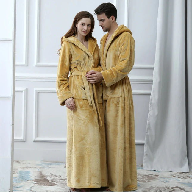 Peignoir Homme Capuche Polaire-Peignoir Avenue