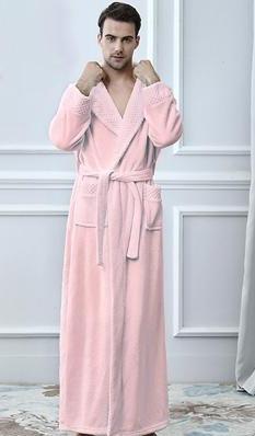 Peignoir Homme Rose