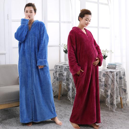 Punainen Fleece Kylpytakki