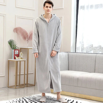 Robe de Chambre Zippée Homme