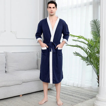 Peignoir Court Coton Homme-Peignoir Avenue