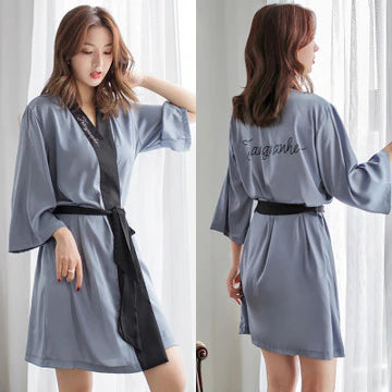 Naisten Harmaa Kimono