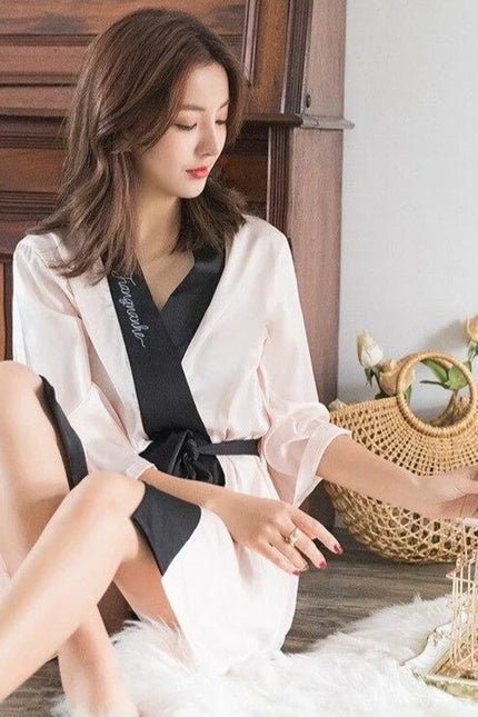 Kimono Maison Femme-Peignoir Avenue