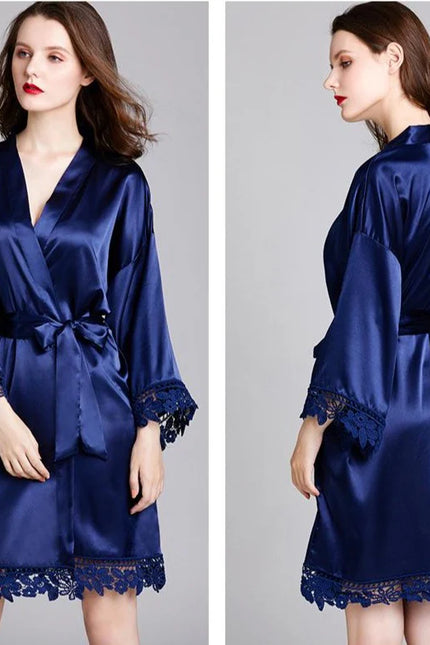 Naisten Satiini Kimono