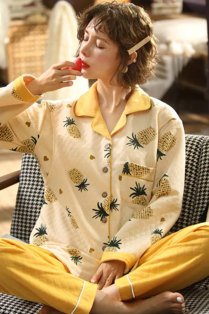 Pyjama ananas femme