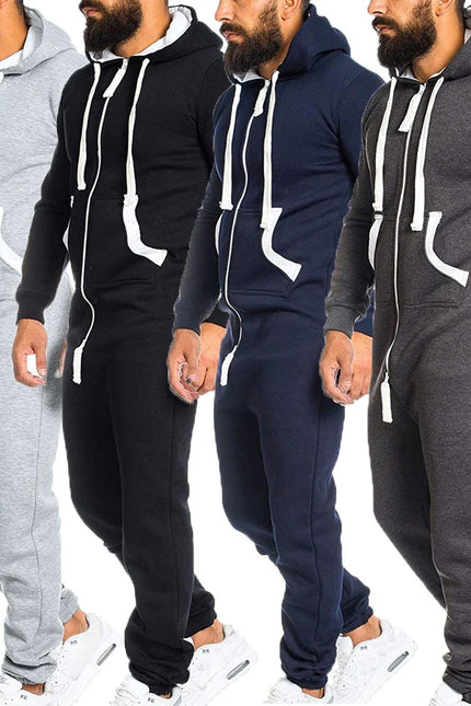 Miesten Fleece Haalaripyjama