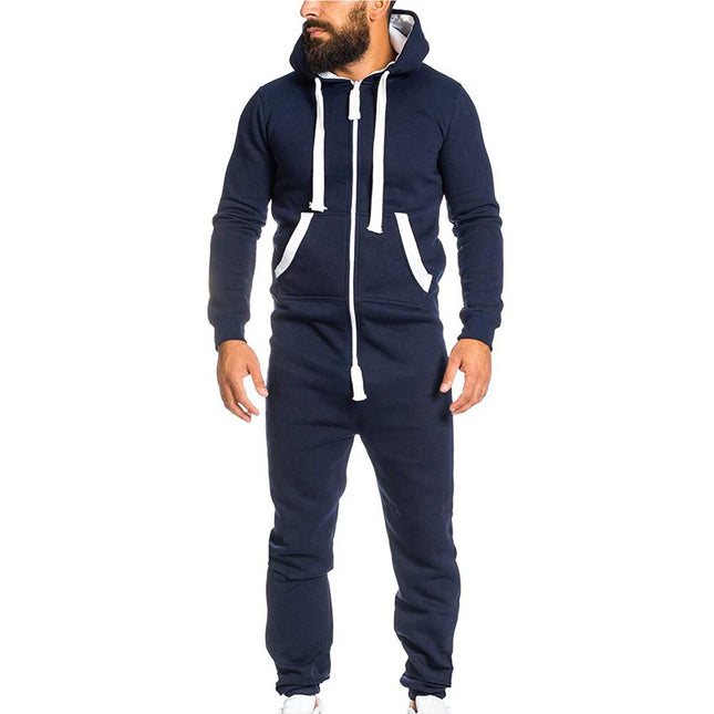 Miesten Fleece Haalaripyjama