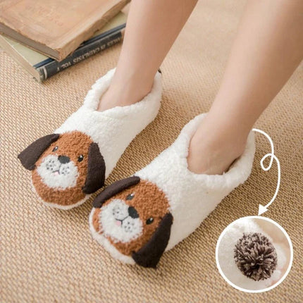 Chaussons Chaussettes Pantoufle Chien