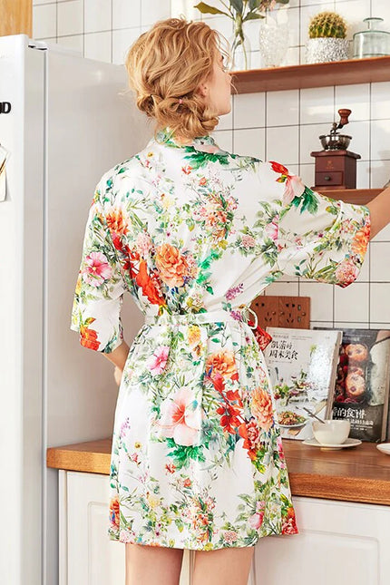 Happy Holly Kimono