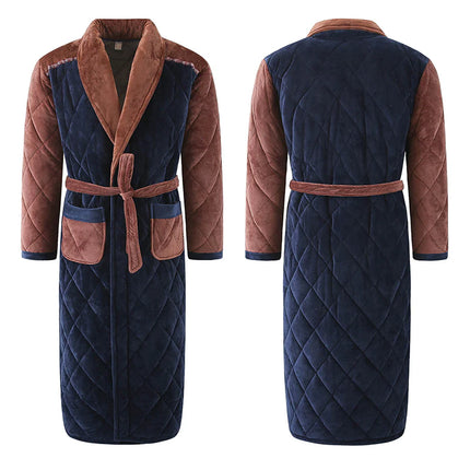 Peignoir Homme Matelassé-Peignoir Avenue