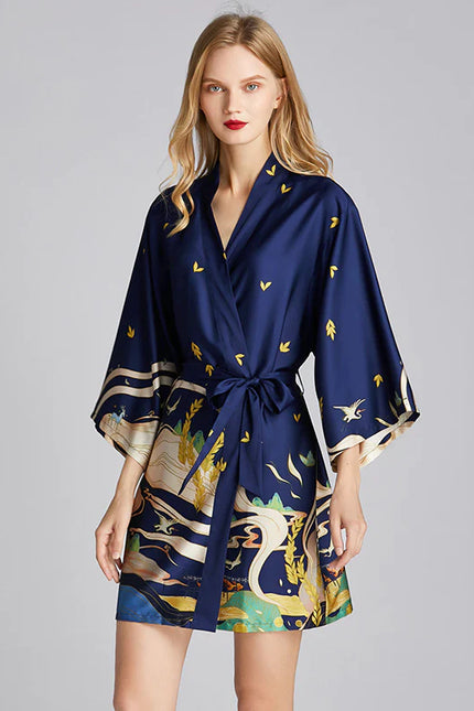 Naisten Satiini Yökimono