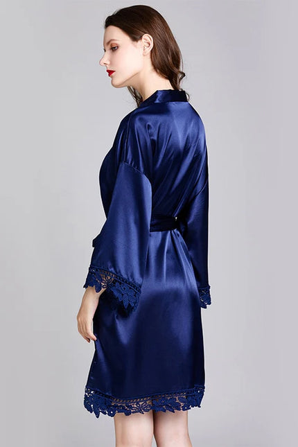 Naisten Satiini Kimono