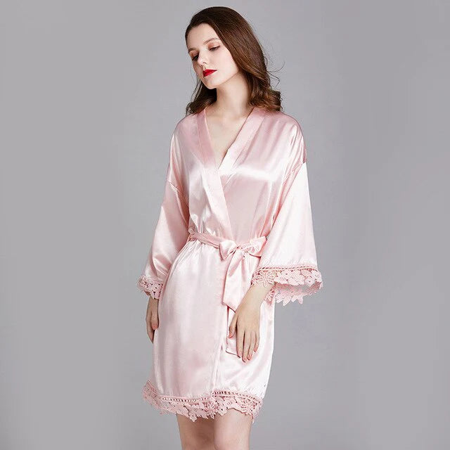 Kimono Rose Satin