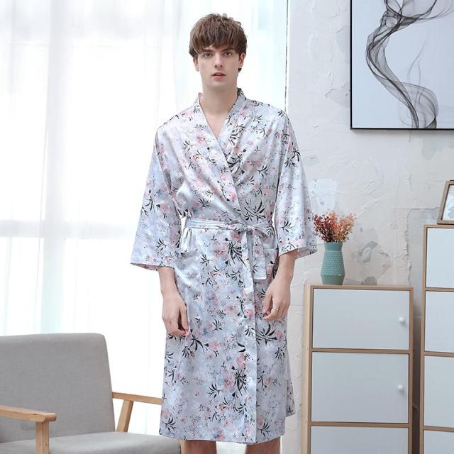 Peignoir Motif Japonais