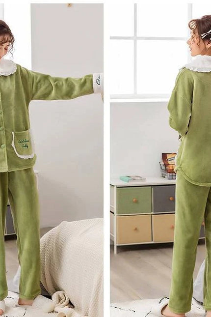 Pistaasinvihreä Pyjama