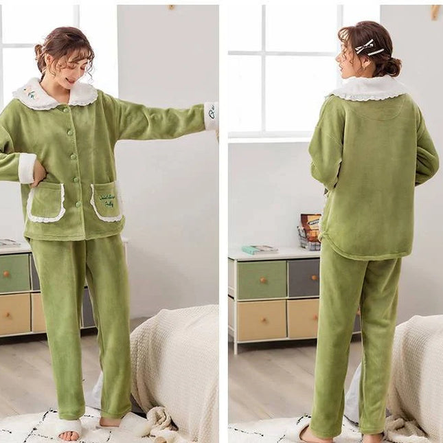 Pistaasinvihreä Pyjama