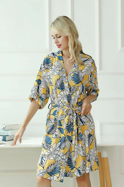 Kimono Court Femme Coton