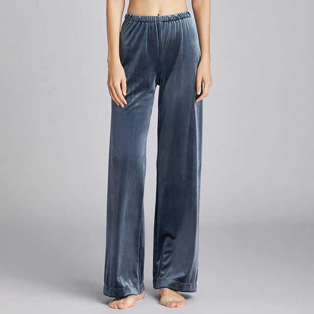 Pyjama Femme Velours Ras