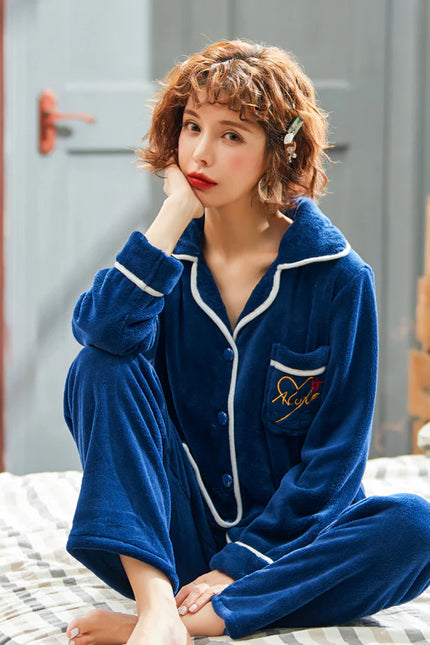 Pyjama Pilou Pilou Bleu Marine