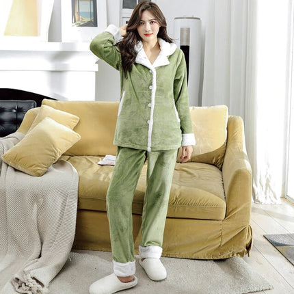 Pyjama Polaire Vert