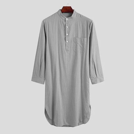 Liquette Grise en Coton