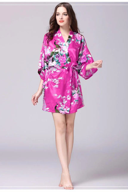Fuksia Kimono