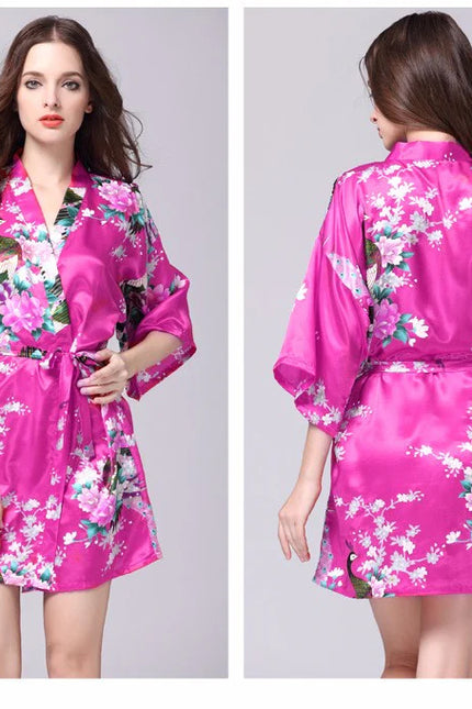 Fuksia Kimono