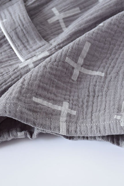 Miesten Harmaa Kennokuvioinen Lyhyt Pyjama
