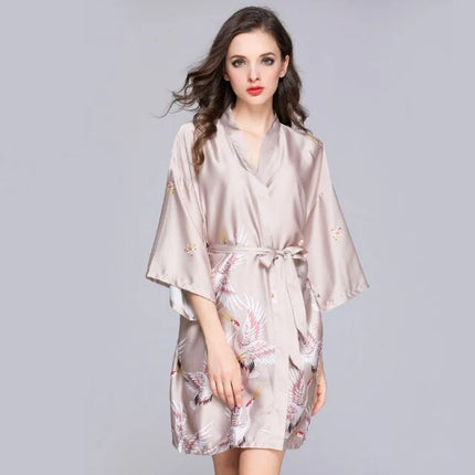 Kimono De Nuit Chic-Peignoir Avenue