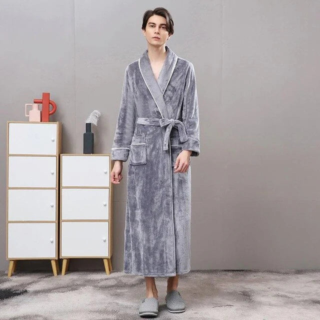 Peignoir Homme Sans Capuche