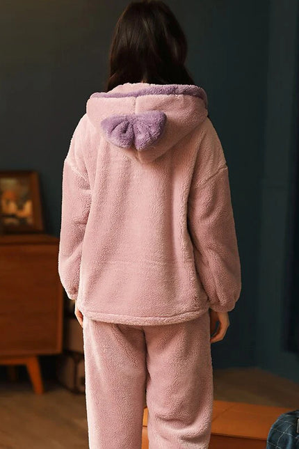 Naisten Hupullinen Pehmoinen Pyjama