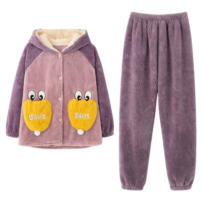 Naisten Erittäin Pehmeä Pehmoinen Pyjama