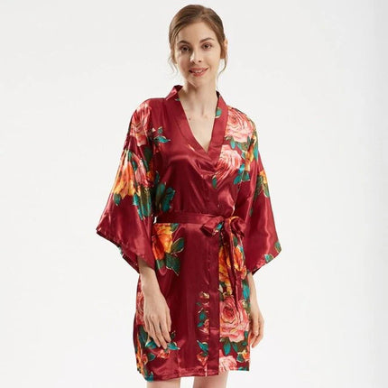 Kimono Court Rouge-Peignoir Avenue