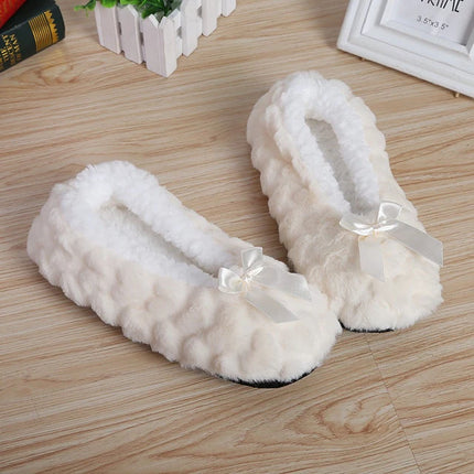 Chaussons Chaussettes Pantoufle Blanc