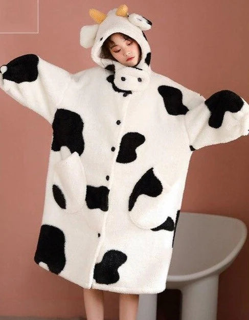 Robe motif vache