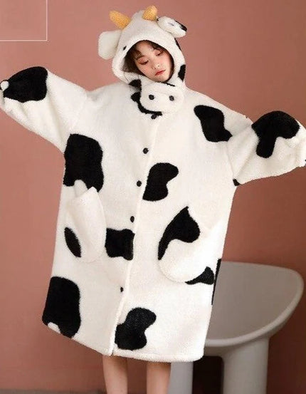 Robe motif vache