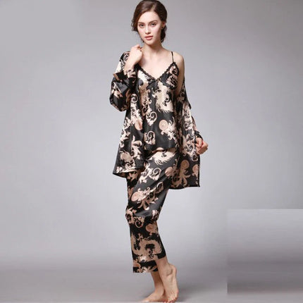 Pyjama Satin Noir