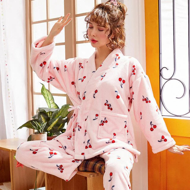 Pyjama Femme Cerises